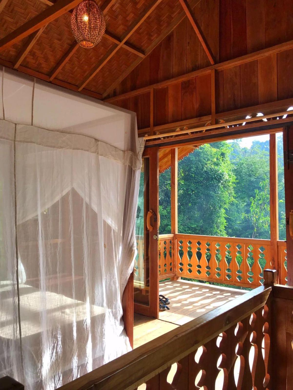 Rambai Tree Jungle Lodges Bukit Lawang Esterno foto